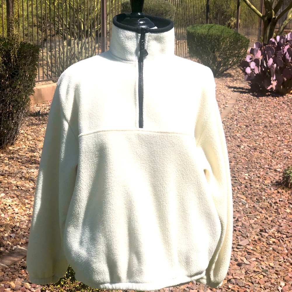 TIMBERLINE FLEECE PULLOVER SWEATSHIRT COAT - S